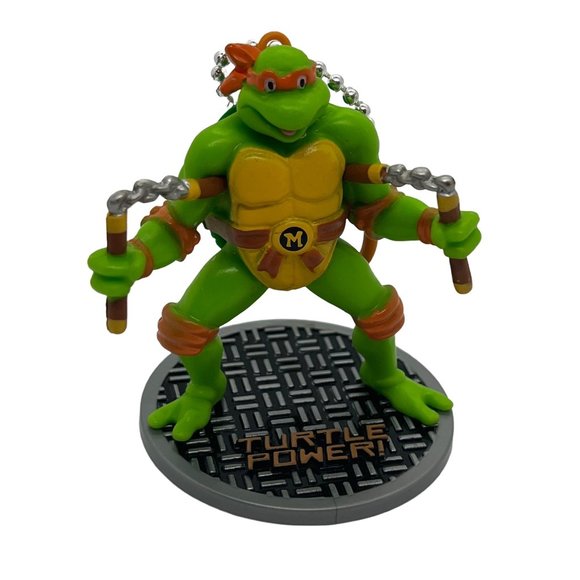 TMNT Teenage Mutant Ninja Turtles Set of 7 Keychains - Picture 3 of 11